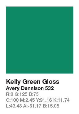 EM 532 Kelly Green matná